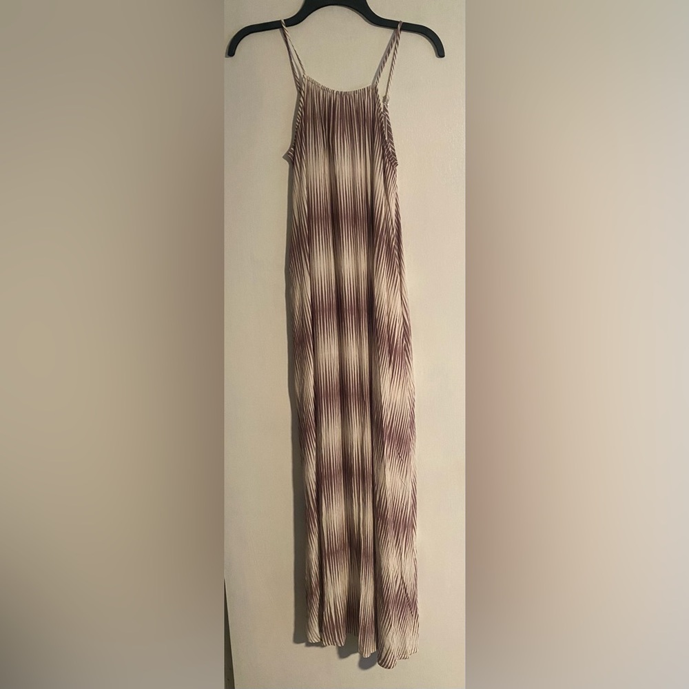 Semi sheer maxi dress